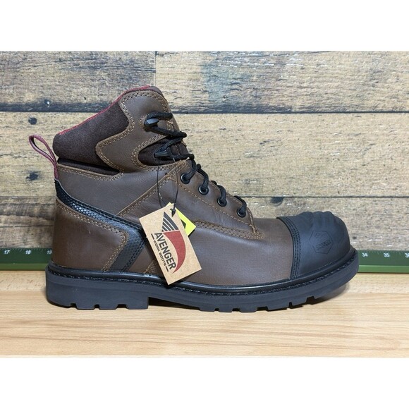 ? NEW Avenger Safety Footwear A7573 Men\'s Work Boot Composite Size 10.5 $200+ main image 6